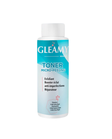 GLEAMY TONER EXFOLIANT BOOSTER ECLAT ANTI IMPERFECTIONS REPARATEUR 100 ML