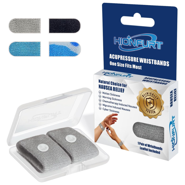 HIONFURT ACUPRESSURE BRACELET ANTI NAUSEE