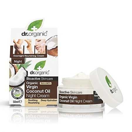 DR ORGANIC CREME DE NUIT A BASE DE COCO 50 ML