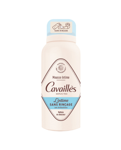 ROGE CAVAILLES MOUSSE INTIME SANS RINCAGE AVEC ANTIBACTERIEN 100 ML