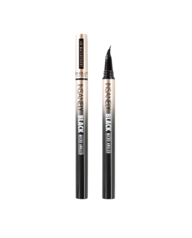 ABSOLUTE NEW YORK INSANELY BLACK MICRO ANGLED EYELINER 0.8 ML