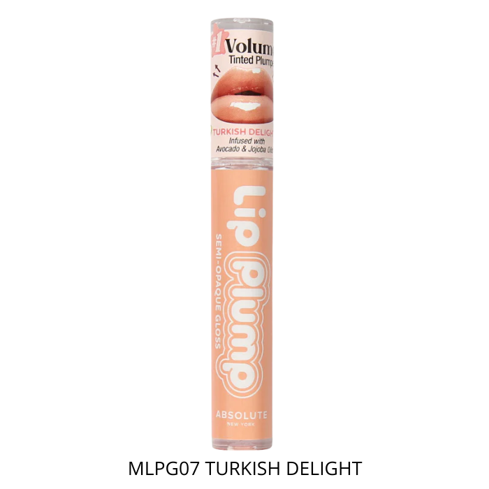 ABSOLUTE NEW YORK LIP PLUMP SEMI OPAQUE GLOSS 2.5 ML