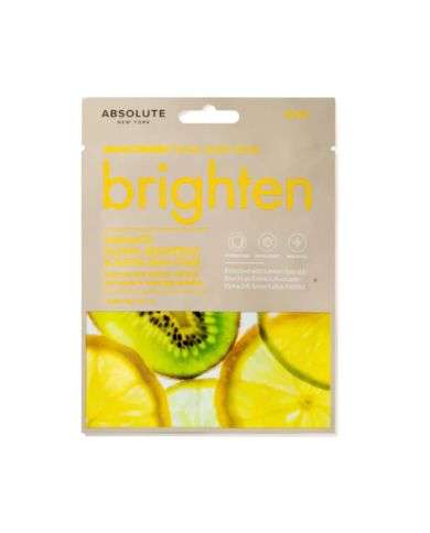 ABSOLUTE NEW YORK BRIGHTENING FACIAL 1 SHEET MASK