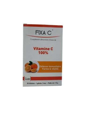 FIXA C VITAMINE C 30 GELULES