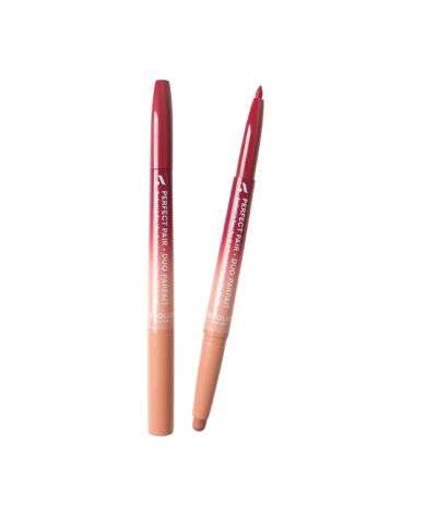 ABSOLUTE NEW YORK DUO PARFAIT POUR LEVRE EFFET DEGRADE ALDO8 NAKED OMBRE