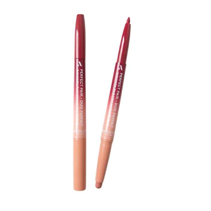 ABSOLUTE NEW YORK DUO PARFAIT POUR LEVRE EFFET DEGRADE ALDO8 NAKED OMBRE