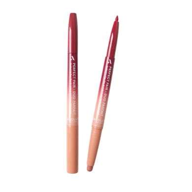 ABSOLUTE NEW YORK DUO PARFAIT POUR LEVRE EFFET DEGRADE ALDO4 ROSE WOOD