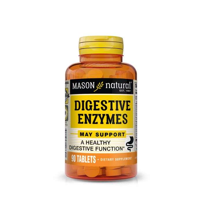 MASON NATURAL DIGESTIVE ENZYMES 90 TABLETS