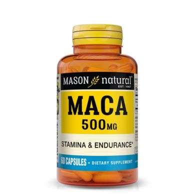 MASON NATURAL MACA 500MG 60 CAPSULES