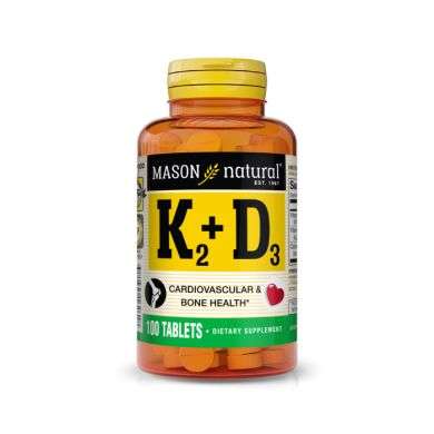 MASON NATURAL K2+D3 100 TABLETS