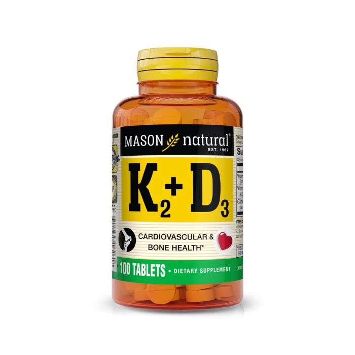 MASON NATURAL K2+D3 100 TABLETS