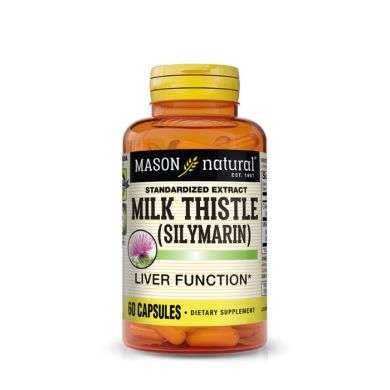 MASON NATURAL MILK THISTLE 60 CAPSULES