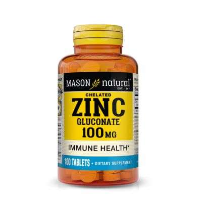 MASON NATURAL CHELATED ZINC 100 MG 100 COMPRIMES