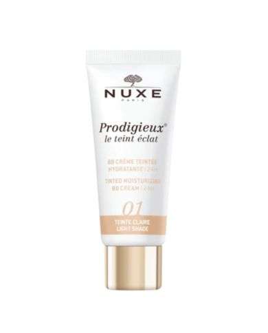 NUXE PRODIGIEUX LE TEINT ECLAT 01 BB CREME HYDRATANTE CLAIRE 30 ML