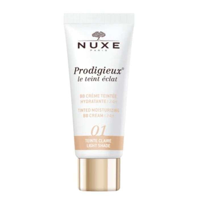 NUXE PRODIGIEUX LE TEINT ECLAT 01 BB CREME HYDRATANTE CLAIRE 30 ML