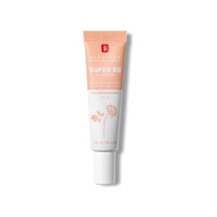 ERBORIAN SUPER BB CREME SOIN COUVRANTE SPF20 CLAIR 15ML