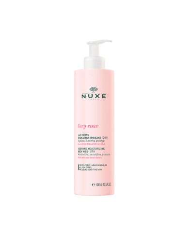 NUXE VERY ROSE LAIT CORPS HYDRATANT APAISANT 24H 400 ML