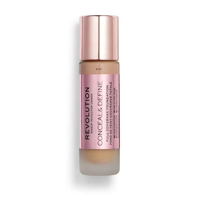MAKEUP REVOLUTION CONCEAL AND DEFINE FOND DE TEINT LIQUIDE 