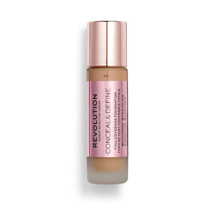 MAKEUP REVOLUTION CONCEAL AND DEFINE FOND DE TEINT LIQUIDE 