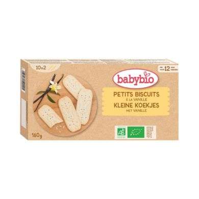 BABYBIO PETITS BISCUITS A LA VANILLE 12 MOIS + 102