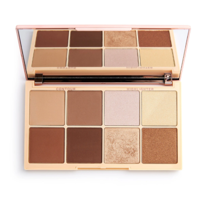 MAKEUP REVOLUTION ROXI ROXXSAURUS HIGHLIGHT AND CONTOUR PALETTE 8X2.5 G