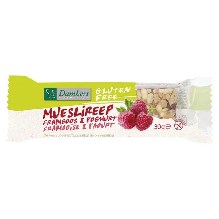 DAMHERT BAR MUESLI GRANOLAT MORCEAUX DE CHOCOLAT SANS GLUTEN 30 G