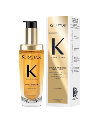 KERASTASE ELIXIR ULTIME HUILE SUBLIMATRICE MULTI USAGE CHEVEUX TERNES 75 ML