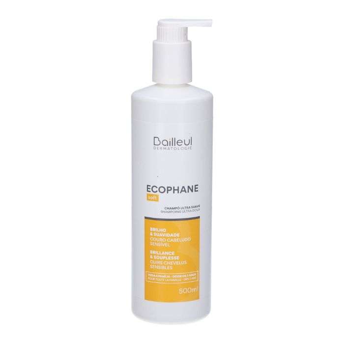 BIORGA ECOPHANE SHAMPOOING ULTRA DOUX CUIRS CHEVELUS SENSIBLES 500 ML