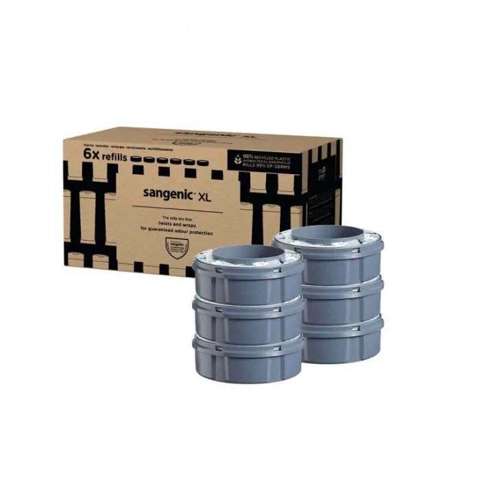 TOMMEE TIPPEE SANGENIC XL PACK DE 6 RECHARGES