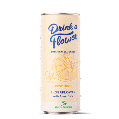 DRINK A FLOWER BOTANICAL LEMONADE RESOURCE ELDERFLOWER WITH LIME JUICE 25 CL
