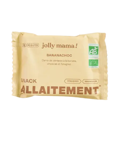 JOLLY MAMA BANANACHOC SNACK ALLAITEMENT 45 G