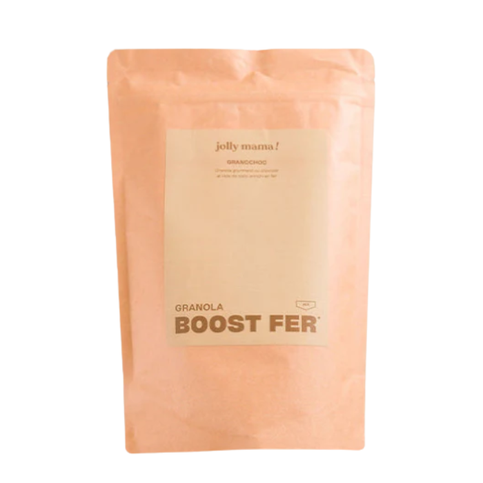 JOLLY MAMA GRANOCHOC GRANOLA BOOST FER 250 G