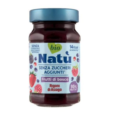 RIGONI DI ASIAGO NATU CONFITURE FRUITS BAIES SAUVAGES 240 G