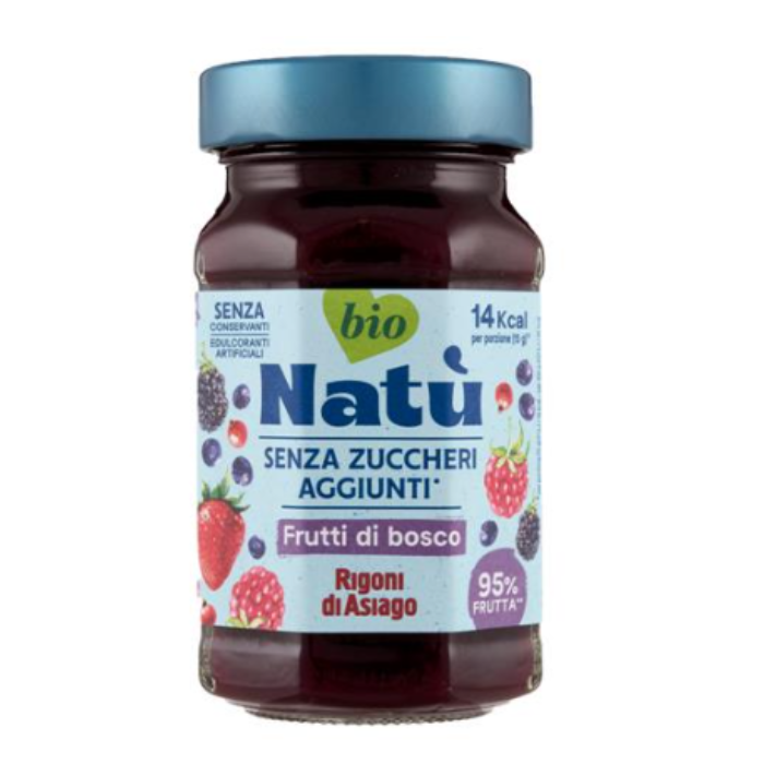 RIGONI DI ASIAGO NATU CONFITURE FRUITS BAIES SAUVAGES 240 G