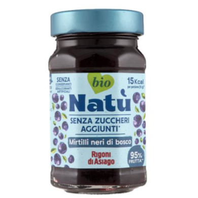 RIGONI DI ASIAGO NATU CONFITURE FRUITS MYRTILLE 240 G