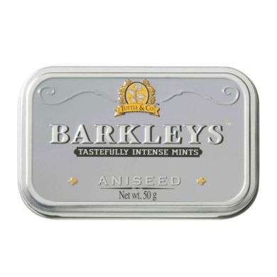 TUTTLE AND CO BARKLEYS MENTHE INTENSE ET SAVOUREUSE ANIS 50G