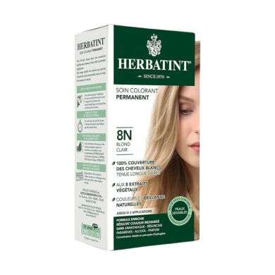 HERBATINT SOIN COLORANT PERMANENT 8N BLOND CLAIR 150 ML