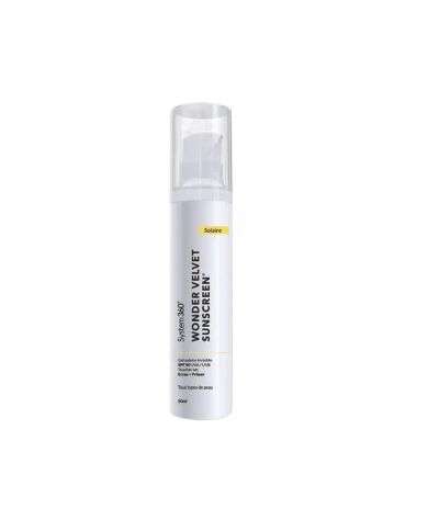 SYSTEM 360 WONDER VELVET GEL SOLAIRE INVISIBLE SPF 50 TOUS TYPES DE PEAUX 50 ML