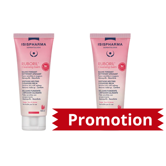 ISISPHARMA PACK PROMO RUBORIL CLEANSING BALM 100 ML 1 PLUS 1
