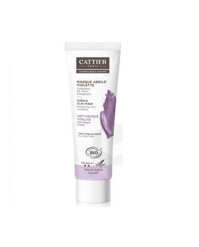 CATTIER MASQUE ARGILE VIOLETTE 100 ML