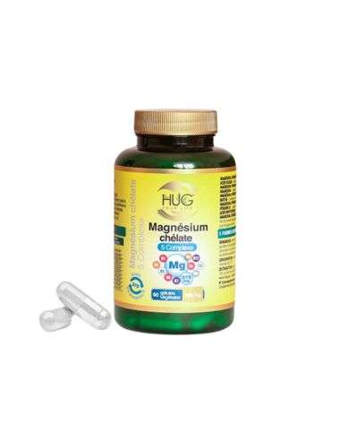 HUG MAGNESIUM CHELATE 5 COMPLEXE 90 GELULES 848 G