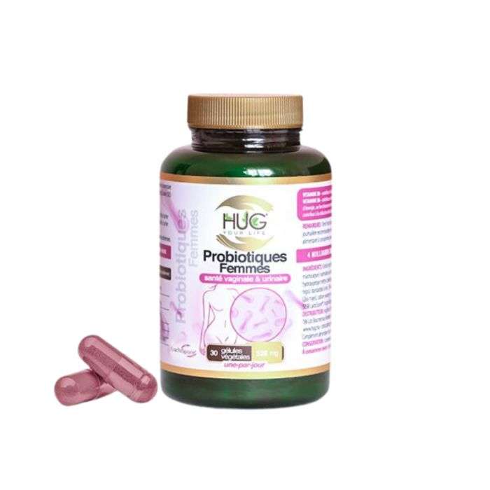 HUG PROBIOTIQUES FEMMES 30 GELULES 528 MG