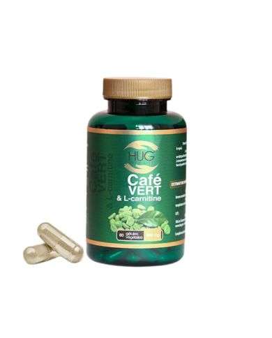 HUG GREEN COFFEE ET L CARNITINE 60 GELULES 600 MG