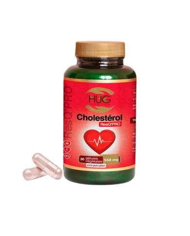 HUG CHOLESTEROL RESQ PRO 568 MG 30 GELULES