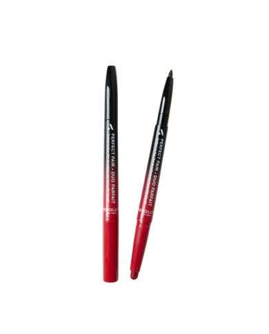 ABSOLUTE NEW YORK DUO PARFAIT POUR LEVRE EFFET DEGRADE ALD 09 FATAL ROUGE