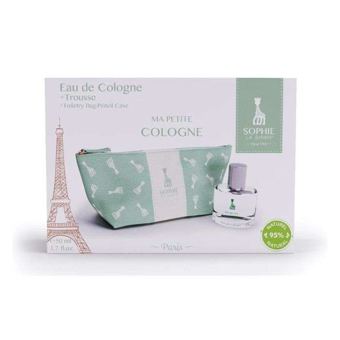 SOPHIE LA GIRAFE COFFRET EAU DE TOILETTE + TROUSSE MA PETITE COLOGNE 50ML
