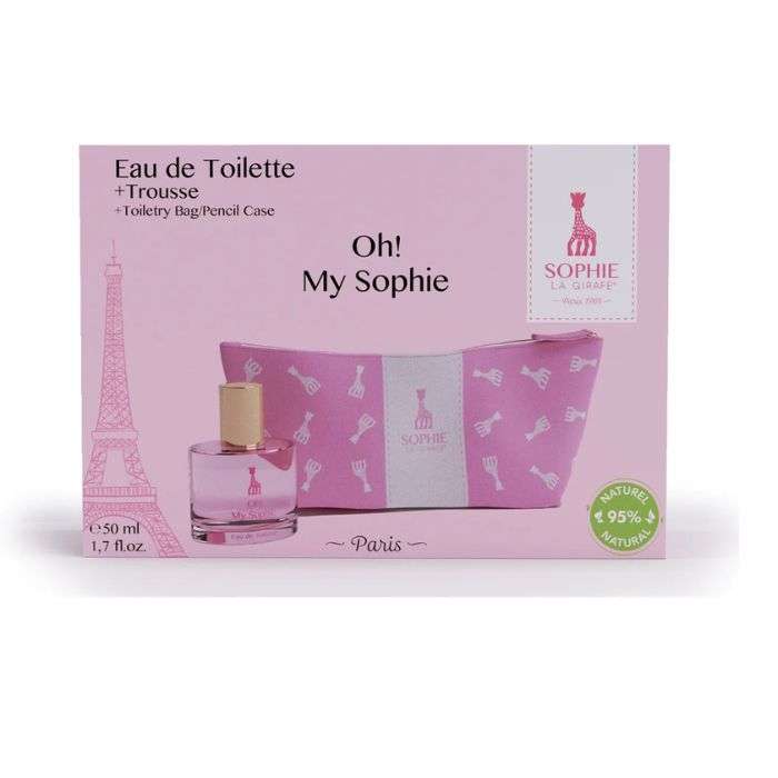 SOPHIE LA GIRAFE COFFRET TROUSSE EAU DE TOILETTE OH MY SOPHIE 50ML