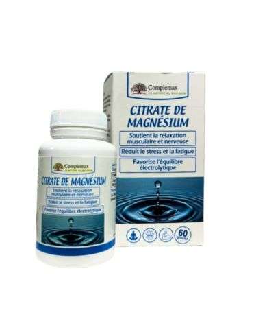 COMPLEMAX CITRATE DE MAGNESIUM 60 GELULES