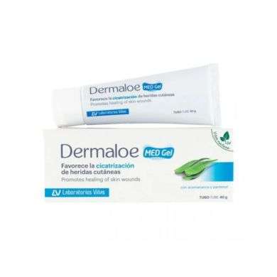 DERMALOE MED GEL FAVORISE LA CICATRISATION 40G
