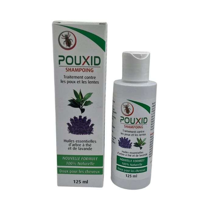 POUXID SHAMPOING TRAITEMENT CONTRE LES POUX ET LES LENTES 125 ML